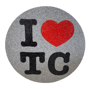 Coaster - I Love TC Heart