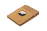 Garzini Wallet Airtag Camel Brown Rfid
