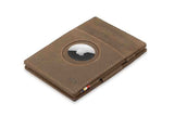 Garzini Magic Wallet Airtag Java Brown RFID