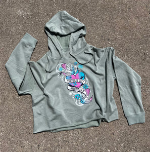 TC MI Tattoo Crop Sweatshirt