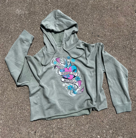 TC MI Tattoo Crop Sweatshirt