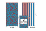 Cherry Beach Towel - Blue