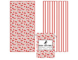 Cherry Beach Towel - Pink