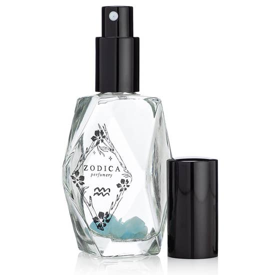 Aquarius Crystal-Infused Zodiac Perfume