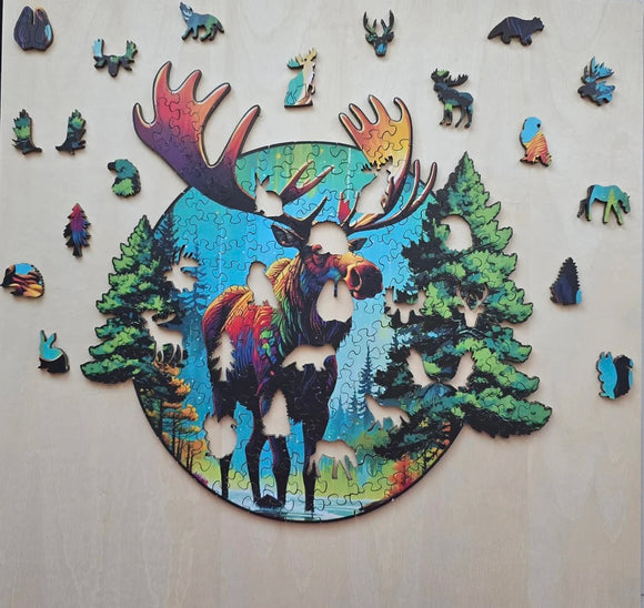 Puzzle - Moose
