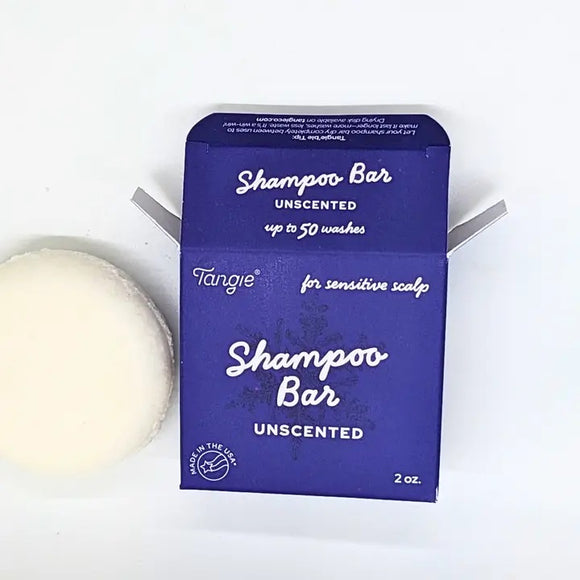 Tangie Fragrance Free Shampoo Bar- Natur