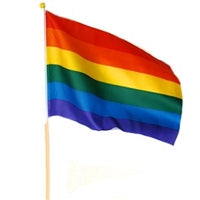 Pride Stick Flag 12'X18"