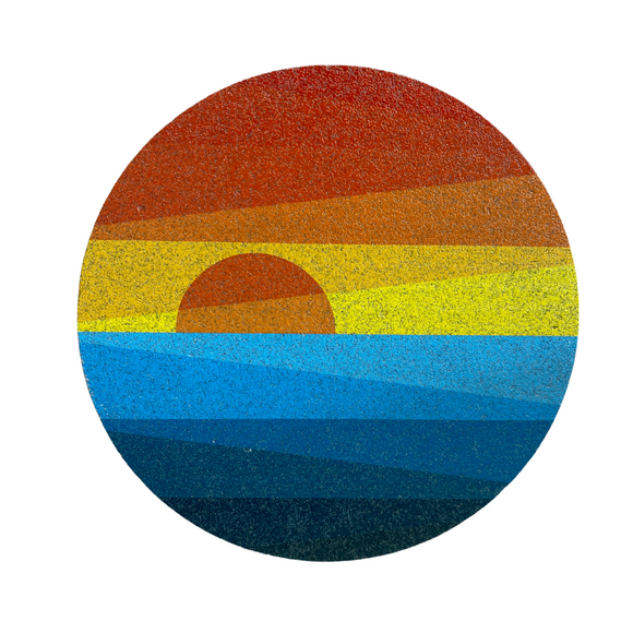 Coaster - Geo Sunset