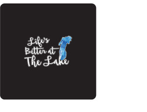 Life Is Better At the Lake Lg Decal