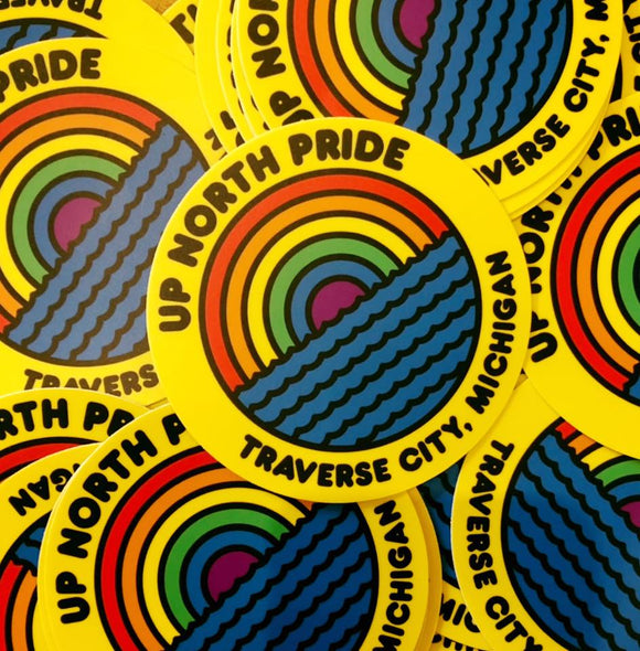 Up North Pride Sticker