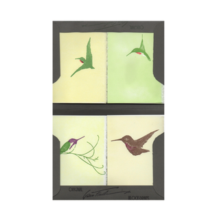 Small Notecard Set - Hummingbirds
