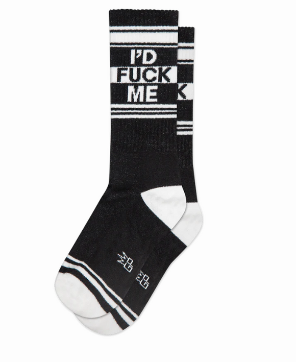 Socks - I'd F Me (Black)
