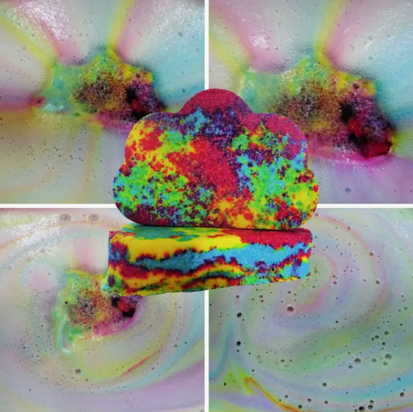 Bath Bomb - Rainbow Ravine Colour Stream