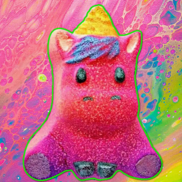 Bath Bomb - Raspberry Lemonade Unicorn