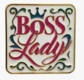Power Pin - Boss Lady