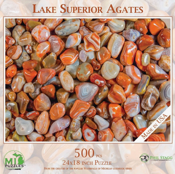 Puzzle Lake Superior Agate 500 PC