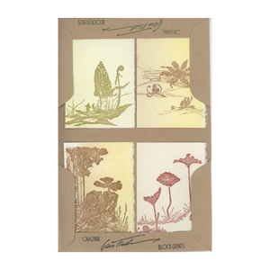 Small Notecard Set - Wild Mushrooms
