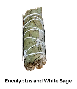 Eucalyptus and White Sage Bundle