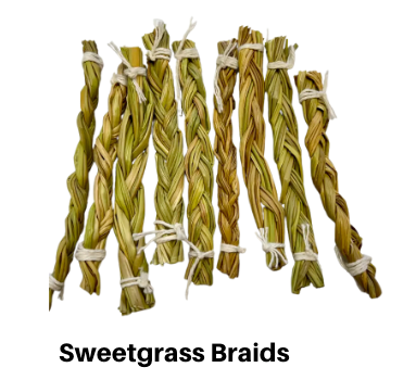 Sweetgrass Braids (4 Inch)