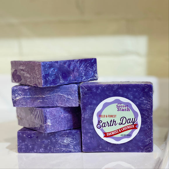 Big Bar Soap - Earth Day Lav/Oakmoss